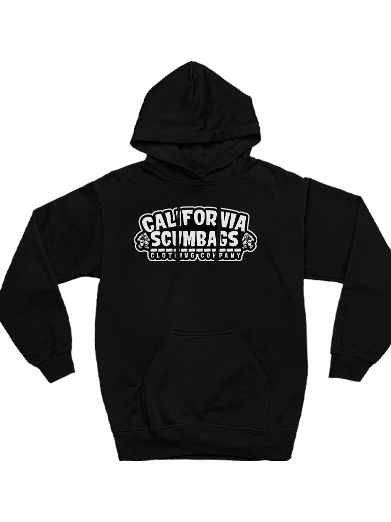 California Scumbags- Front Design Hoodie