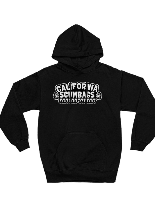 California Scumbags- Front Design Hoodie